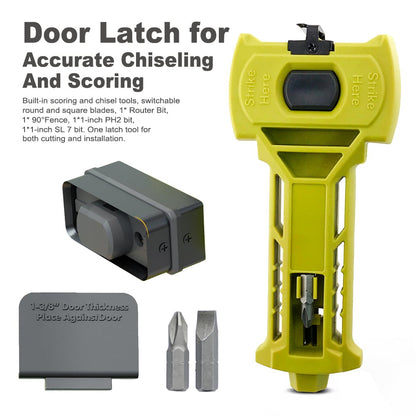 🔥LAST DAY 50% OFF - ⚒️Door Latch Installation Kit for Accurate Chiseling and Scoring