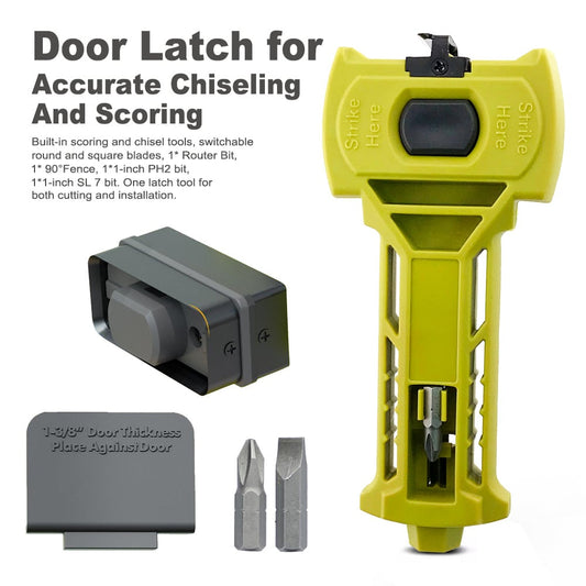 🔥LAST DAY 50% OFF - ⚒️Door Latch Installation Kit for Accurate Chiseling and Scoring