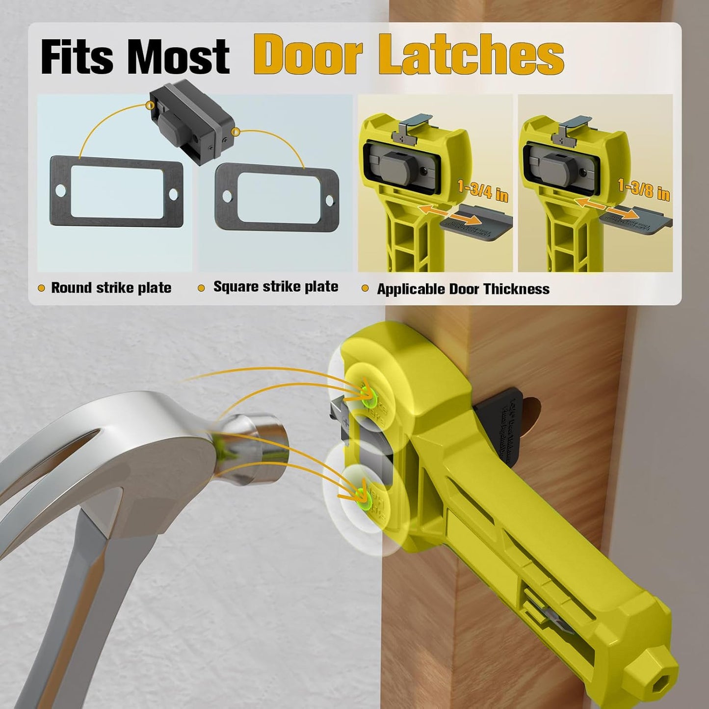 🔥LAST DAY 50% OFF - ⚒️Door Latch Installation Kit for Accurate Chiseling and Scoring