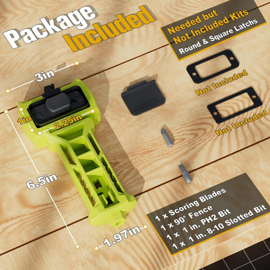 🔥LAST DAY 50% OFF - ⚒️Door Latch Installation Kit for Accurate Chiseling and Scoring