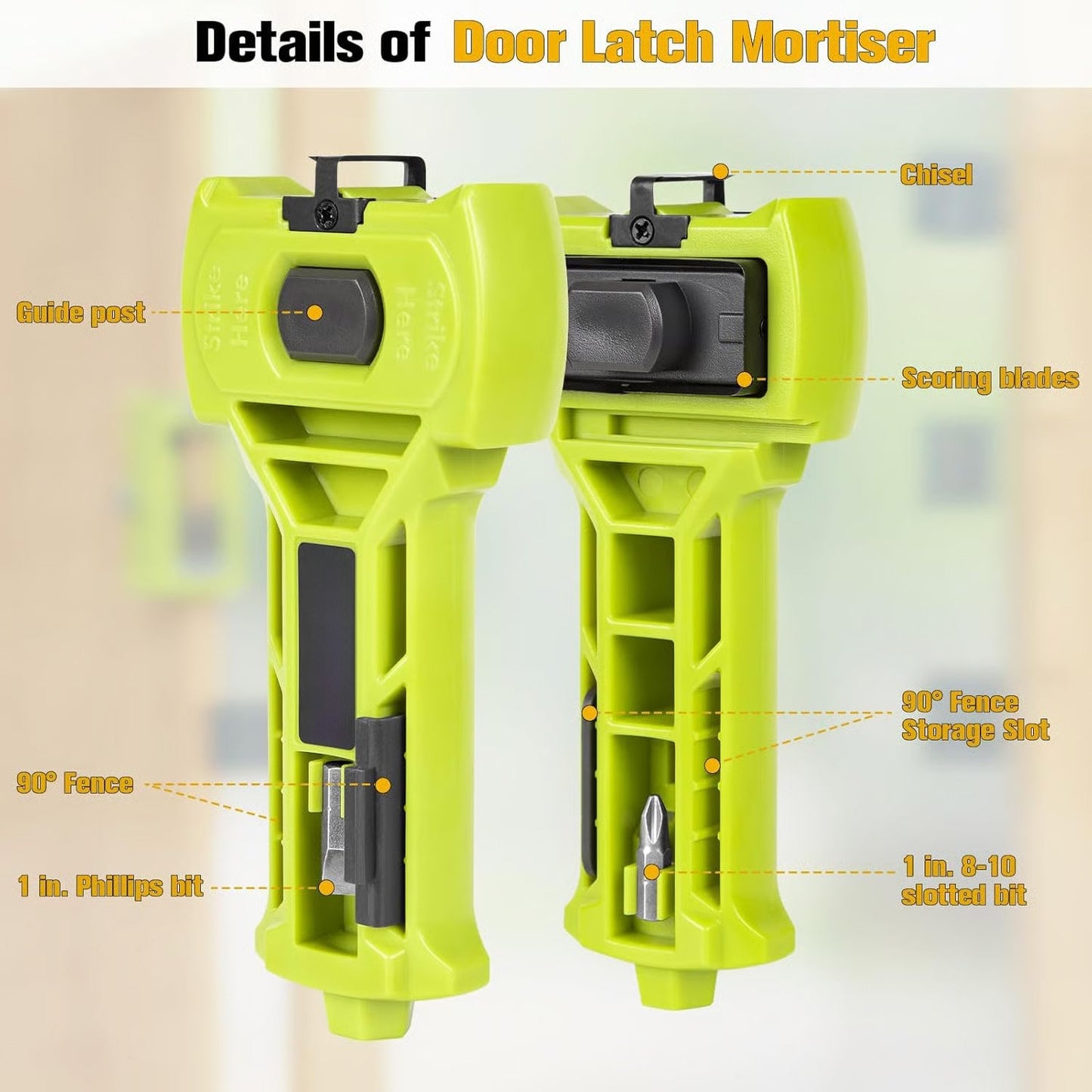 🔥LAST DAY 50% OFF - ⚒️Door Latch Installation Kit for Accurate Chiseling and Scoring