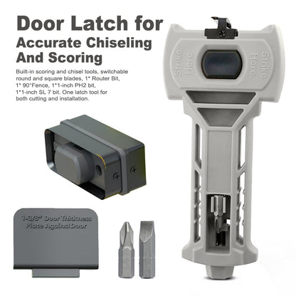 🔥LAST DAY 50% OFF - ⚒️Door Latch Installation Kit for Accurate Chiseling and Scoring
